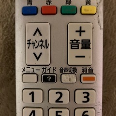 Panasonic テレビリモコンの画像