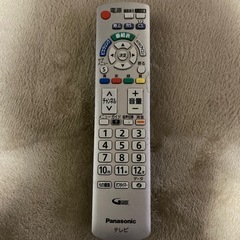 Panasonic テレビリモコンの画像