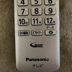 Panasonic テレビリモコンの画像
