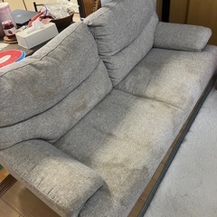 ニトリ　三人掛けソファーの画像