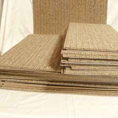 東リ タイルカーペット 50cm×50cm 21枚+半切り12枚　中古　の画像