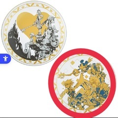 【新品】キングダムハーツ お皿 タンブラーの画像