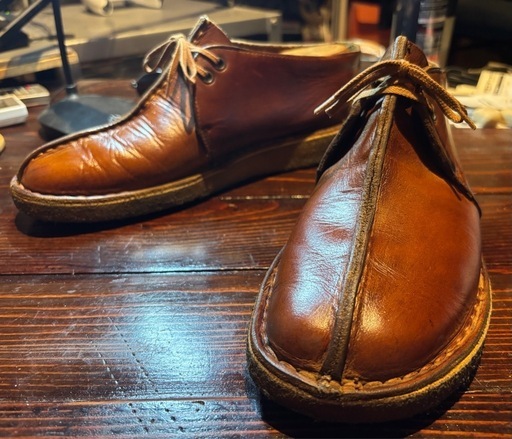 希少イングランド製】クラークス デザートトレック サンドスウェード