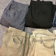 ユニクロ、GU.H&M.パンツの画像
