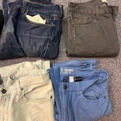ユニクロ、GU.H&M.パンツの画像