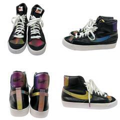 186000 現状品 NIKE ナイキ ブレザー ミッド 77 ビンテージ　ブラック　26cm CZ8653-036  26 ブラック　ホログラム メンズ [1000025367958]の画像