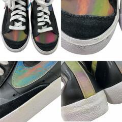 186000 現状品 NIKE ナイキ ブレザー ミッド 77 ビンテージ　ブラック　26cm CZ8653-036  26 ブラック　ホログラム メンズ [1000025367958]の画像