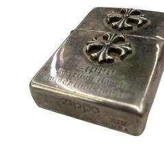 170590 現状品 ZIPPO ジッポ ZIPPO American Classic ダブルクロス 1998年製 [1000027777397]の画像