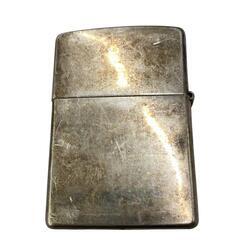 170590 現状品 ZIPPO ジッポ ZIPPO American Classic ダブルクロス 1998年製 [1000027777397]の画像