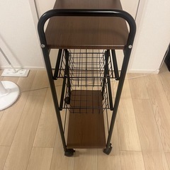 隙間ワゴン(収納家具)の画像