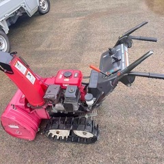 富山県射水市発　ホンダ 除雪機　HS660S HST 電動シューター　 スノーラ　実働品　現物確認　下取り大歓迎の画像