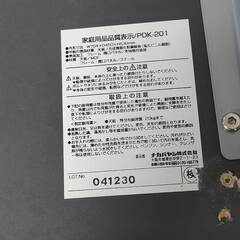 パーソナルデスク（山善）＆フレームラック （ナカバヤシ）セットの画像