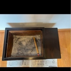 長火鉢 古民具 レトロ 箱火鉢 和家具 茶道具 囲炉裏　中古品 アンティークの画像