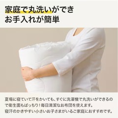 ニトリ 丸洗いできる掛け布団　の画像