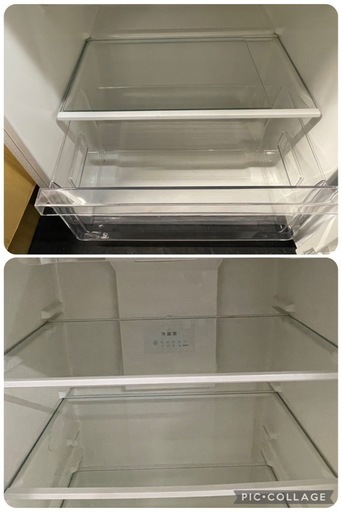 【中古】¥17,500 2ドア冷蔵庫　2022年製　236リットル【II096】