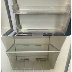 【中古】¥17,500 2ドア冷蔵庫　2022年製　236リットル【II096】の画像