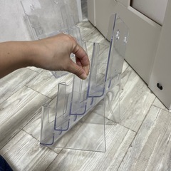透明カタログケース2つの画像