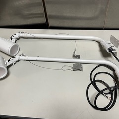 ニッケンハードウェア 一体型 LED アームスポット VIEWTRON VT20-120W 屋外用 2024年製 点灯確認済 中古品 ④の画像