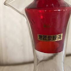 冷酒用デキャンタ　赤の画像