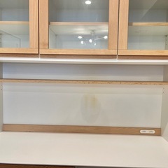 モモナチュラル HOLM ホルム オーク材 食器棚 レンジボード キッチン収納
の画像