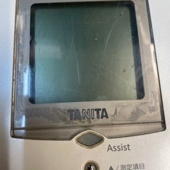 【中古】¥800 タニタ体重計　ヘルスメーター　BC-312【II100】の画像