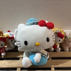 キティぬいぐるみ7個セットの画像
