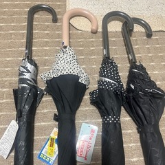 【新品未使用】雨傘　晴雨兼用　折りたたみの画像