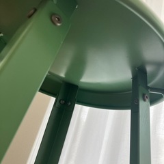 廃盤希少 IKEA ハイスツール TORBEN グリーン　イケア 鋼製の画像