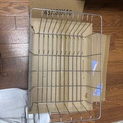 ステンレス製水切りラックの画像