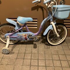 アナと雪の女王 子供用自転車 16インチ 女の子向け【仙台市】の画像