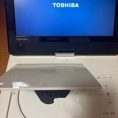 TOSHIBA ポータブルDVDプレイヤー の画像