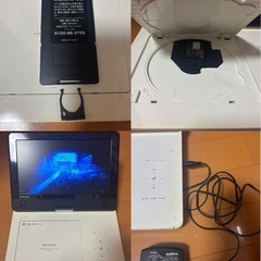 TOSHIBA ポータブルDVDプレイヤー の画像