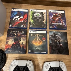(取引中)【美品】PS5本体（CFI-1000シリーズ ）＋人気ソフトエルデンリング付きの画像