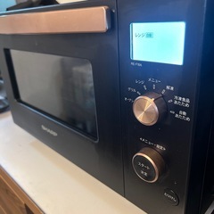 【SHARP オーブン電子レンジ RE-F18A-B】2020年製の画像