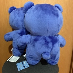 新品★クマのぬいぐるみ2点 プライズ 大きめの画像