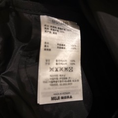 無印良品 ショルダーバッグ ブラックの画像