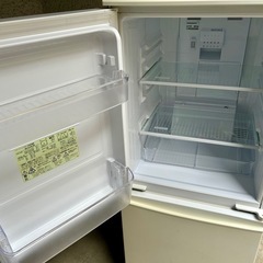 SHARP SJ-C14Y ノンフロン冷凍冷蔵庫の画像