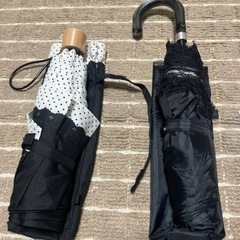 【新品未使用】雨傘　晴雨兼用　折りたたみの画像