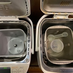 ★一つ1000円★SANYO SPM-KP1型 2008年製・ZOJIRUSHI BB-HC10型 2010年製 ホームベーカリーの画像