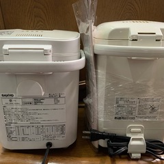 ★一つ1000円★SANYO SPM-KP1型 2008年製・ZOJIRUSHI BB-HC10型 2010年製 ホームベーカリーの画像