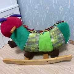 はらぺこあおむし　木馬　ロッキングの画像