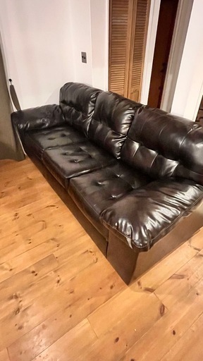 【早い者勝ち】アメリカン ソファ ブラック 黒