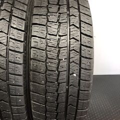 DUNLOP WINTER MAXX WM02 205/60R16 16インチ スタッドレス 4本 23年製 バリ溝 ビアンテ プレマシー ヴォクシー等　(STJ020)の画像