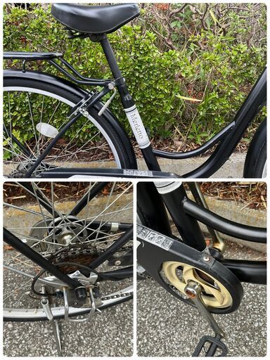 中古自転車】ファミリーサイクル 26インチ 6段変速 Merletto ママチャリ