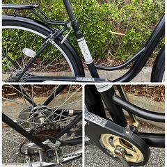 【中古自転車】ファミリーサイクル 26インチ　6段変速　Merletto　ママチャリの画像