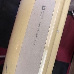 【無料】ファンヒーター fan heater 今日取りに来れる方限定の画像
