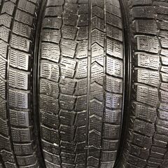 DUNLOP WINTER MAXX WM02 185/65R15 15インチ スタッドレス 4本 23～24年製 バリ溝 アクア イスト デミオ ノート等　(STJ023)の画像