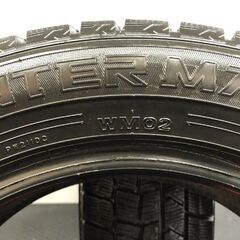 DUNLOP WINTER MAXX WM02 185/60R15 15インチ スタッドレス 2本 22～23年製 バリ溝 フィット シエンタ ヤリス等　(STG036)の画像