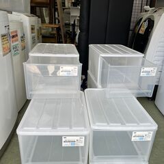 【リサイクルショップ ピカソ 小松原】🧺✨ニトリ クローゼットケースホワイト（Lサイズ／30L）✨🧺★7064★の画像