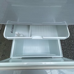 f●■東芝TOSHIBA・冷凍冷蔵庫340L・３ドア【GR-34ZY-SS】シルバー・大型冷蔵庫の画像